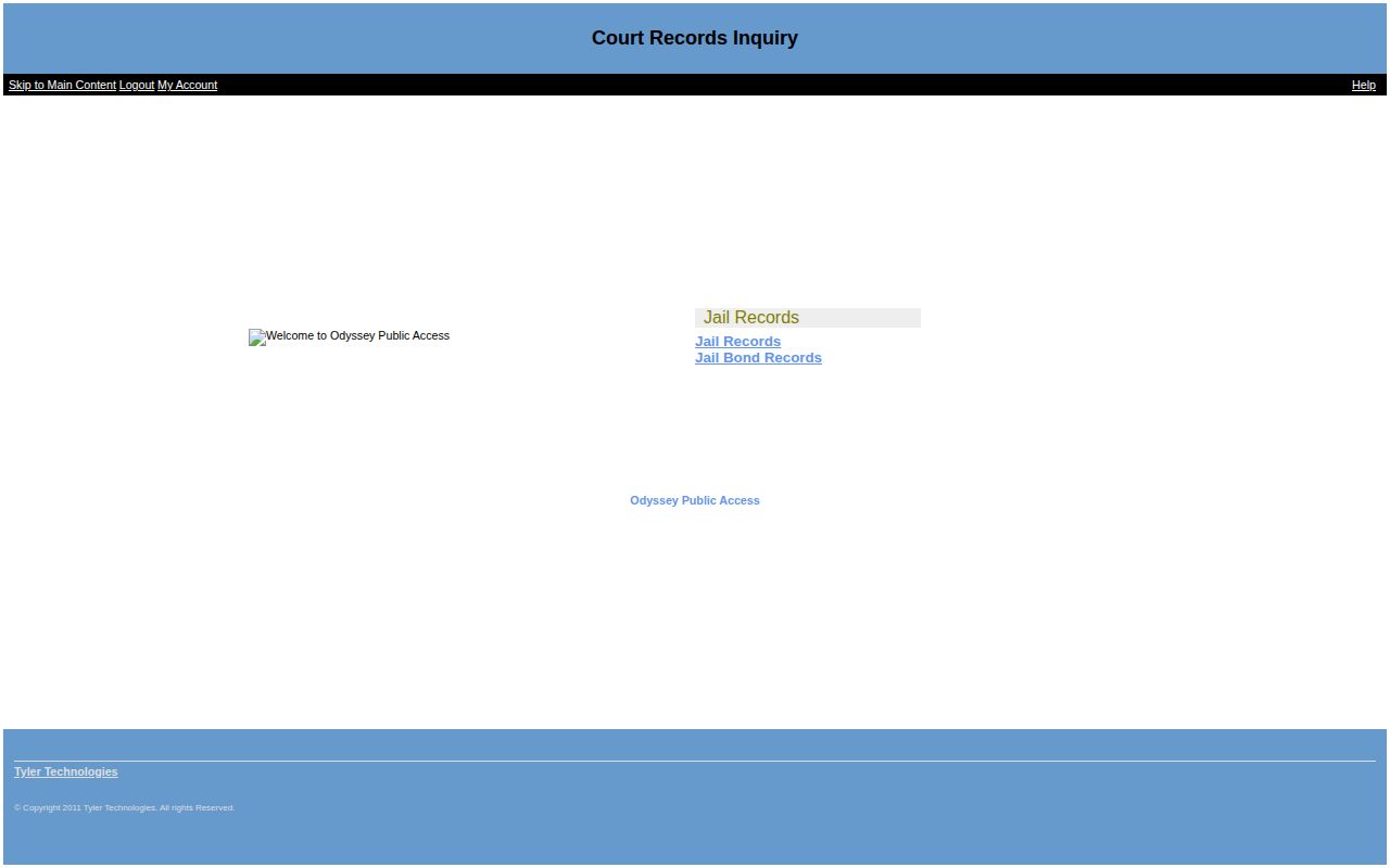 Lowndes County Public Access portal for jail records and jail bond records